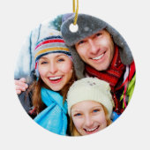 Vrolijk en helder Keepsake Photo Ornament (Voorkant)