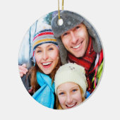 Vrolijk en helder Keepsake Photo Ornament (Links)