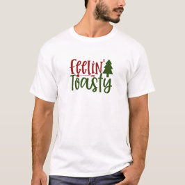 Vrolijk en helder kerstcitaten t-shirt