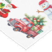 Vrolijk en helder kerstfeest | Klein Tafelkleed (Gekanteld)