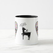 Vrolijk en helder kerstfeest mok (Midden)