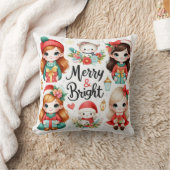 Vrolijk en helder Kinder kussen (Deken)