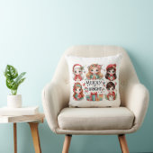 Vrolijk en helder kussen (Stoel)