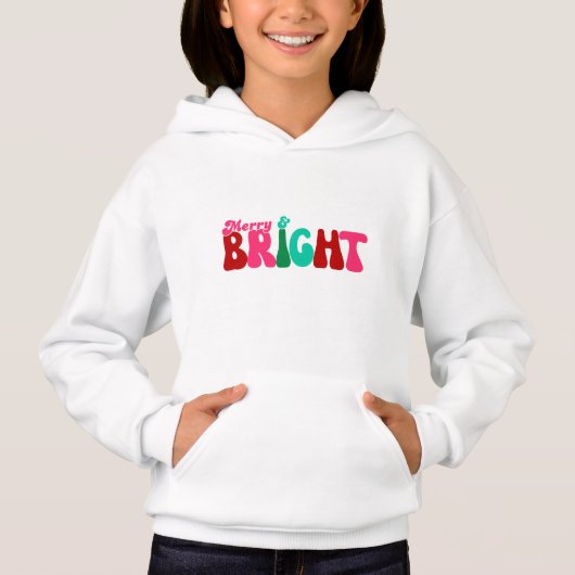 Vrolijk en helder Maximalistische Kinder Kersttrui (Voorkant)