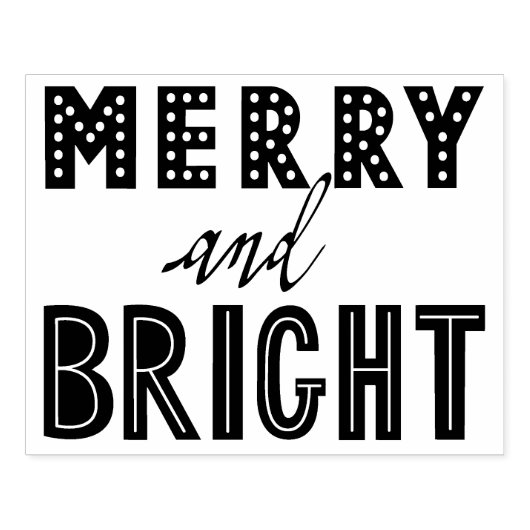 Vrolijk en helder rubberen stempel (Afrduk)