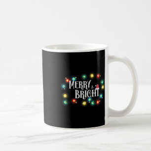 Vrolijk en helder Schattige kerst Gezegde Xmas Quo Koffiemok