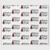 Vrolijk en helder script typografie cadeaupapier (Vlak)