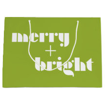 Vrolijk en helder Vibrant Green Gift Bag