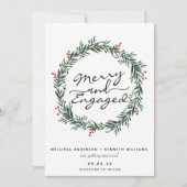 Vrolijk en ingepast kerstgeschut sparen de Datum Feestdagenkaart (Voorkant)