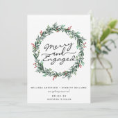 Vrolijk en ingepast kerstgeschut sparen de Datum Feestdagenkaart (Staand voorkant)