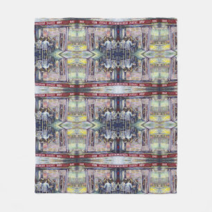 vrolijk fleece deken