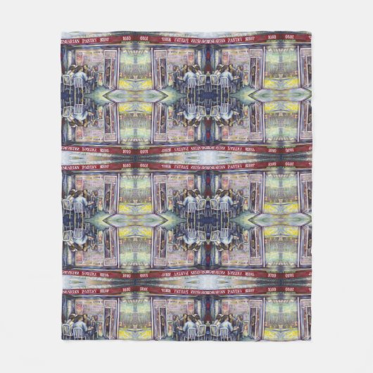 vrolijk fleece deken (Voorkant)