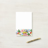 Vrolijk geboren auto's post-it® notes (Op bureau)