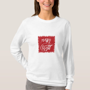 Vrolijk & helder Aangepaste naam op achterzijde T-shirt