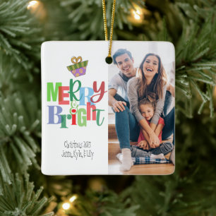 Vrolijk & Helder Foto Keramisch Vierkant Ornament