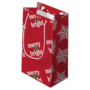 "Vrolijk & helder" Kerstmis Klein Cadeauzakje
