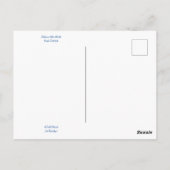 Vrolijk Iris Dag. Briefkaart (Achterkant)