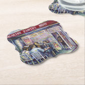 vrolijk kartonnen onderzetters (Gekanteld)