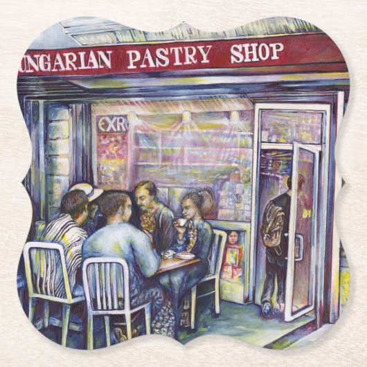 vrolijk kartonnen onderzetters (Voorkant)