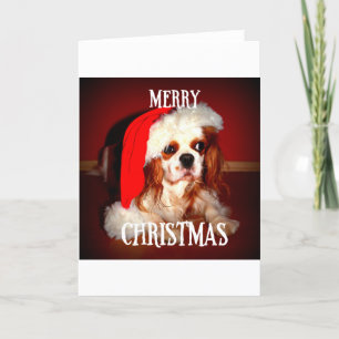 vrolijk kerst santa hol feestdagen kaart