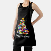 Vrolijk kerstboomlezen Boeken over de Librarian le Schort (Insitu)