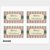Vrolijk kerstbord Stickers (Vel)