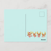 Vrolijk kerstBriefkaart Briefkaart (Achterkant)