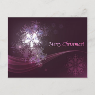 Vrolijk kerstbriefkaart feestdagenkaart