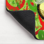 Vrolijk kerstcadeat muismat (Hoek)