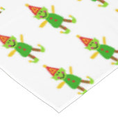 Vrolijk kerstcadeau, Elf Tafelkleed (Gekanteld)