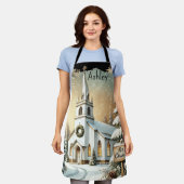 Vrolijk kerstcadeau Schort (Gedragen)