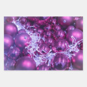 Vrolijk kerstcadeaupapier! inpakpapier vel (Voorkant 2)