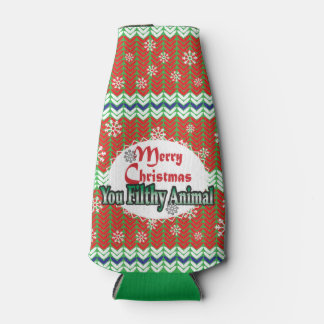 Vrolijk kerstcadeautje koeler