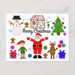 Vrolijk kerstcadeautje met Briefkaart #1