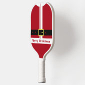 Vrolijk kerstcadeautje Pickleball Paddle Santa Cla (Links)