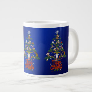 Vrolijk kerstcadeautje van LOVER Jumbo Beker