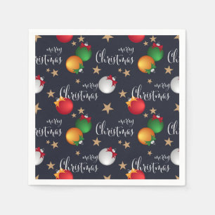 Vrolijk kerstdecoratie FEESTDAGEN Servet