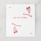 :vrolijk kerstfeest (Buitenkant ongevouwen)