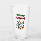 Vrolijk kerstfeest 2020 - Toilet Paper Edition Glas (Voorkant)