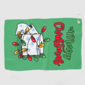 Vrolijk kerstfeest 2020 - Toilet Paper Edition Golfhanddoek (Horizontaal)