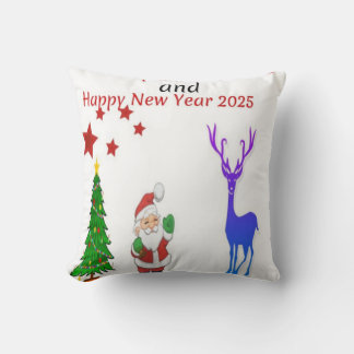 Vrolijk kerstfeest 2024 kussen