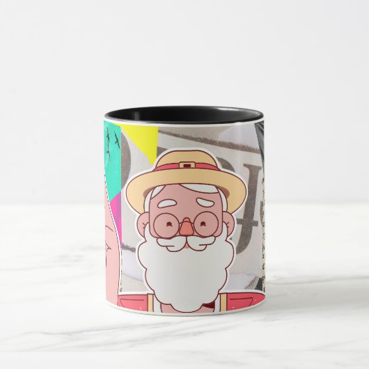 Vrolijk kerstfeest 2024 mok (Midden)