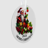 VROLIJK KERSTFEEST 2024 ORNAMENT (voorkant)