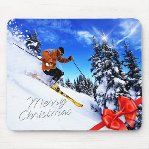 Vrolijk kerstfeest 20 Mousepad Muismat