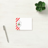 Vrolijk kerstfeest 2 Oude Engelse Sheepdog Grey 1 Post-it® Notes (Kantoor)