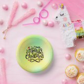 Vrolijk kerstfeest-61039 papieren kommen (Feest)