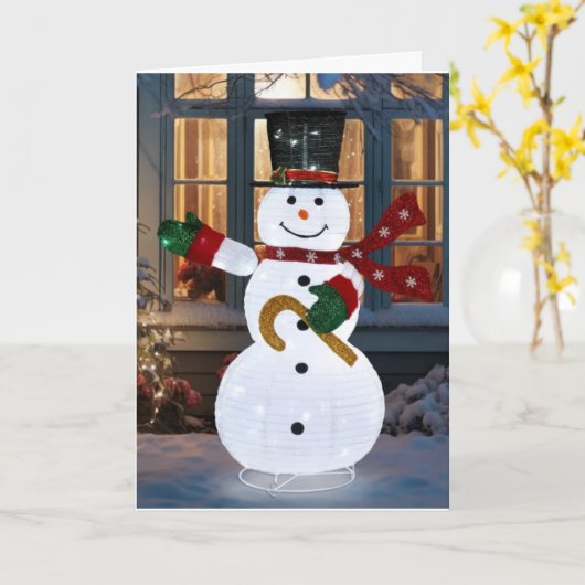 **VROLIJK KERSTFEEST** AAN MIJN BROER** KAART (Gele Bloem)