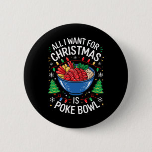 Vrolijk kerstfeest Alles wat ik wil voor kerst pok Ronde Button 5,7 Cm