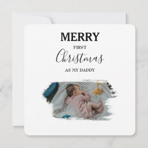 Vrolijk kerstfeest als foto's van mijn papa 2 Baby