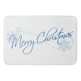 Vrolijk kerstfeest badmat